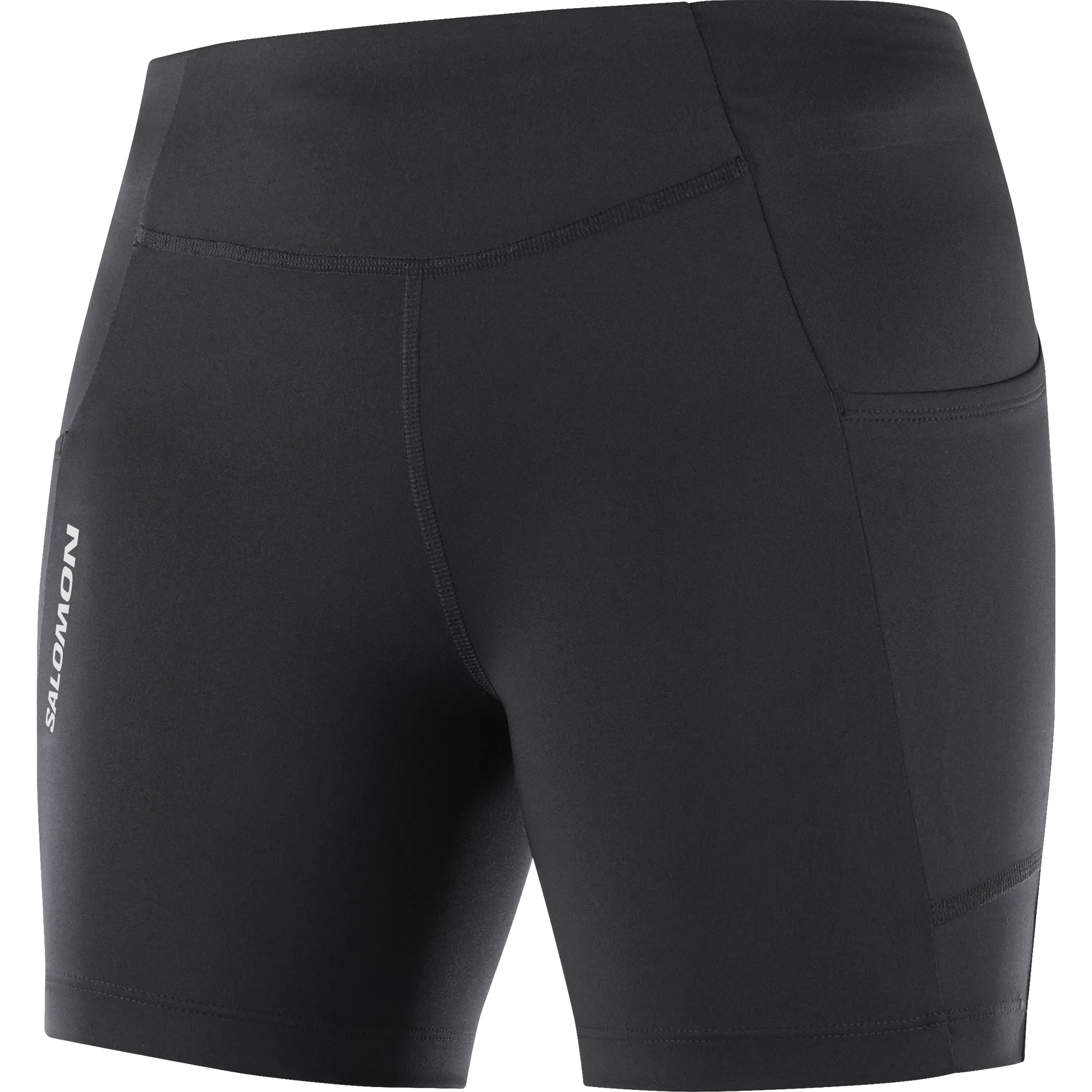 Women's Cross Run 5" Short Tight (Deep Black)