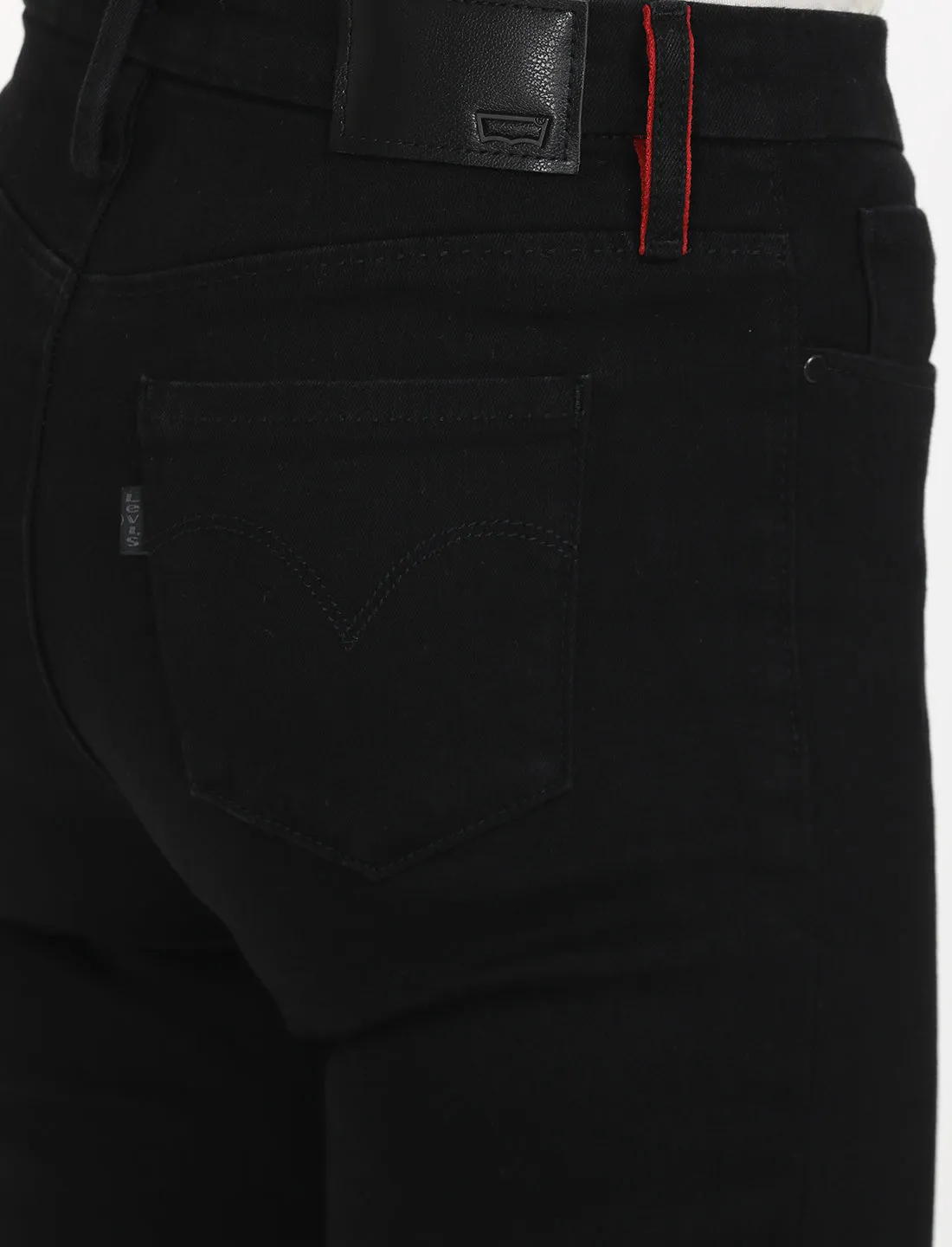 Women's Mid Rise 314 Black Jeans