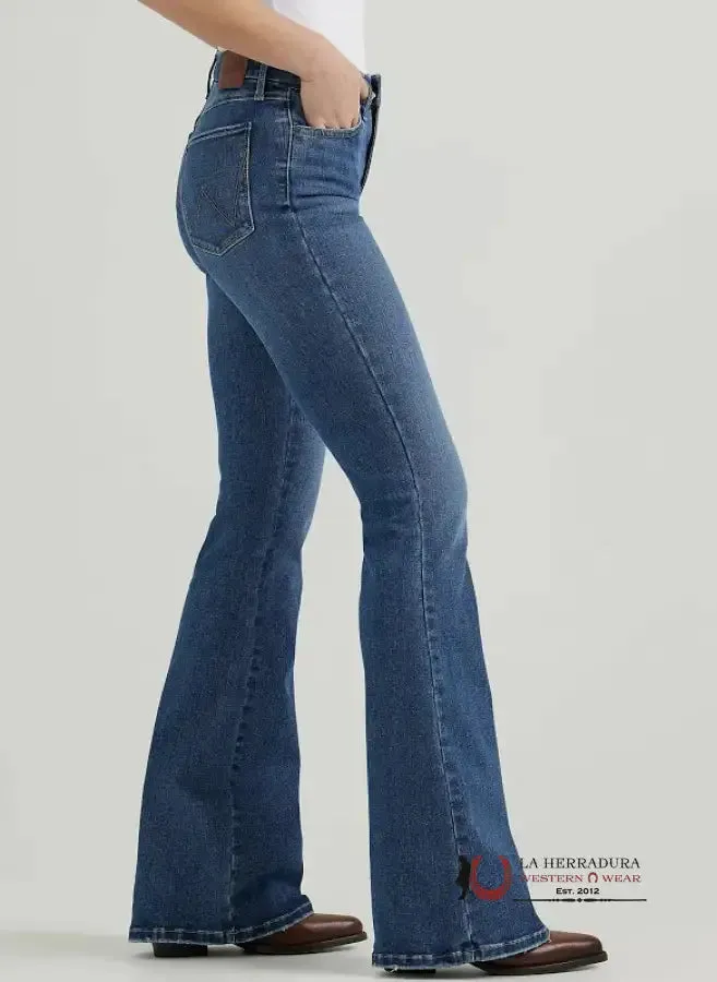 WOMENS WRANGLER BESPOKE FLARE JEANS