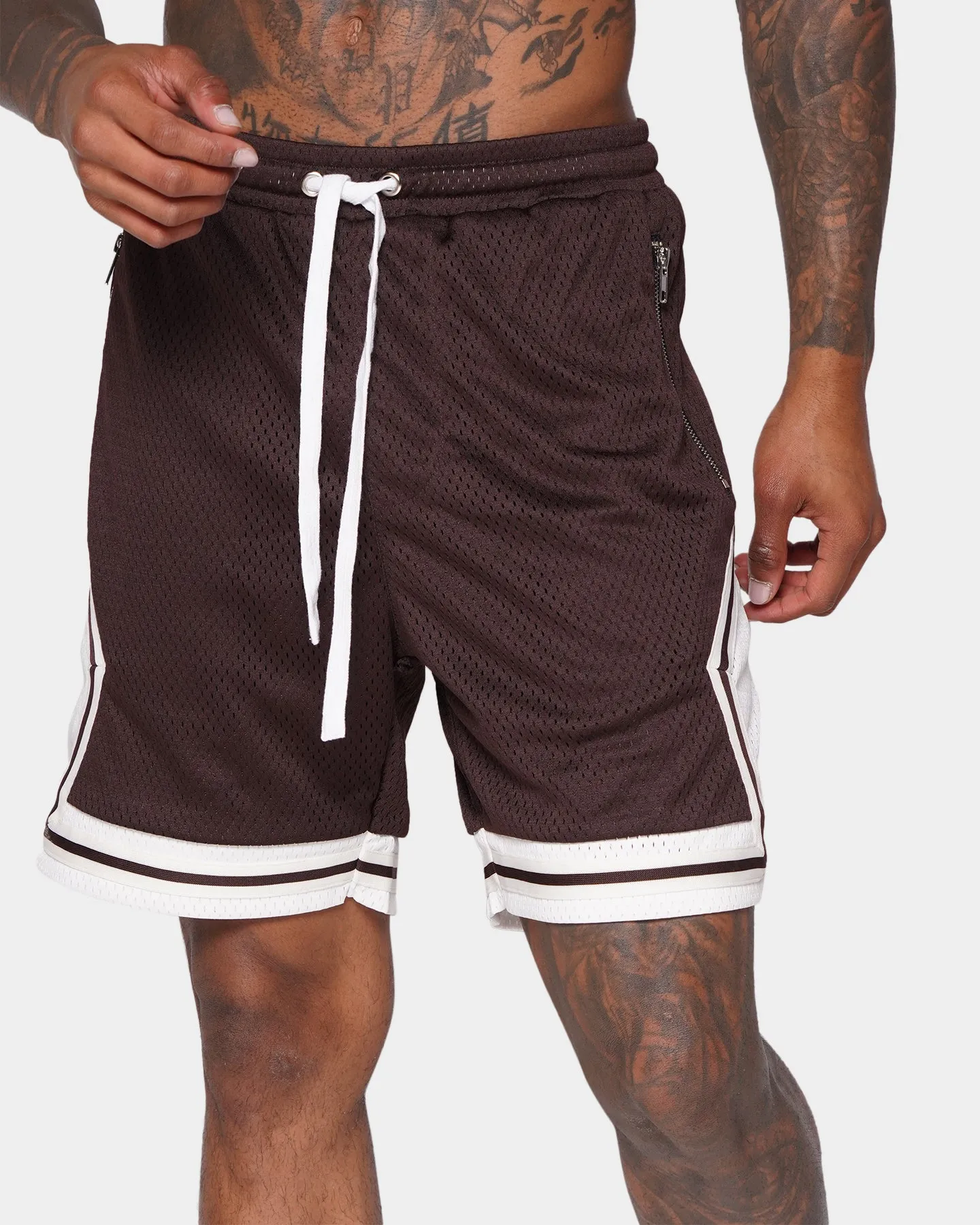 XXIII Auden Basketball Shorts Brown