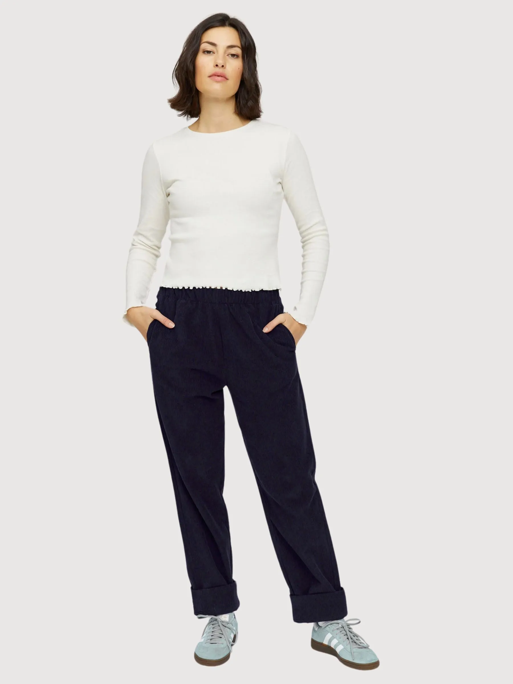 Yulara Pants Indigo Women | Mazine